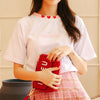 Japanese Romantic Heart Summer T-shirt SD01635