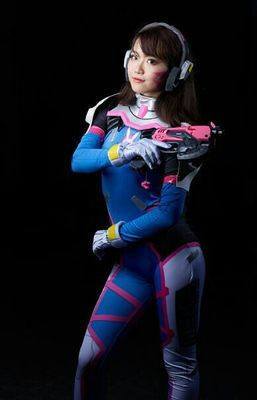 Overwatch D.VA DVA High Quality Cosplay Costume SD01458