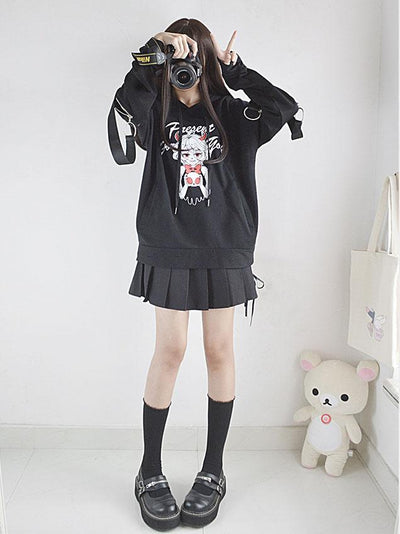 Present For You Zipper Sleeve Hoodie Sweater SD00272