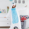 Warm Cute Blue&White Unicorn Onesie SD01545