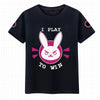 Overwatch D.VA Bunny I Play To Win T-Shirt SD02427