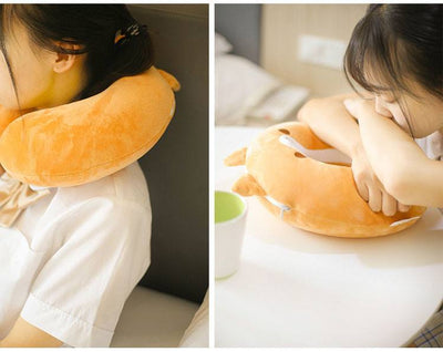 Shiba Inu Doge Dog Cute Cotton Neck Pillow SD01638