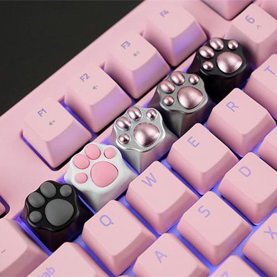 Japanese Kawaii Kitty Cat Paws Keyboard Keys Key Cap SD00100