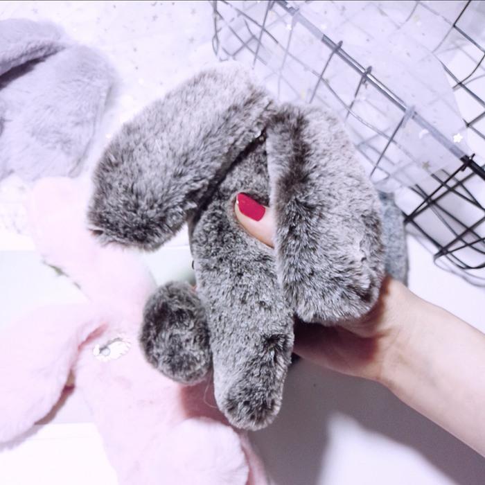 Fluffy Bunny Ears Phone Cases SD01347