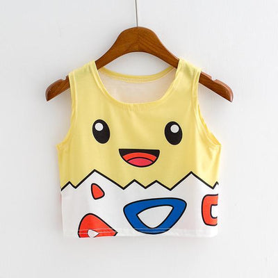 Pokemon Team Crop Top SD00549