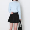 Woolen Pleated High Waist Skirt SD00304