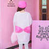 Japanese Sweet Big Back Bow Loose Sweater Dress SD01223