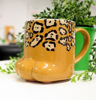 Cute Cartoon Cat Claws Ceramic Cups SD01767