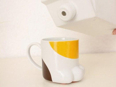 Cute Cartoon Cat Claws Ceramic Cups SD01767