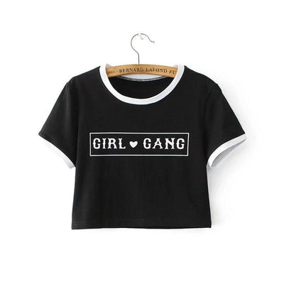 Girl Gang Crop Top SD01342