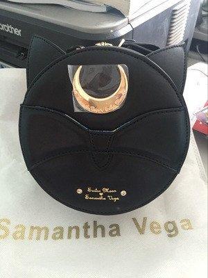 Sailor Moon Kawaii Luna Black/white Shoulder Bag SD00621