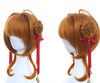 Cardcaptor Sakura Brown Short Bun Wig SD00082