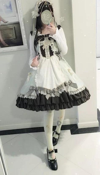 Japanese lolita sweet lace dress SD00824