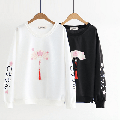 Sakura Fan Sweater SD00234