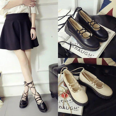 Lolita String Flat Shoes SD00227