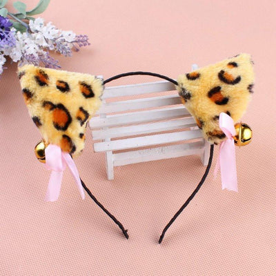 Cute Cat Ear Bell Hair Band SD00040