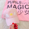 Cardcaptor Sakura Pink Winged Star Embroidered Baseball Cap SD02329