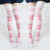 Japanese Harajuku Cute Strawberry Bow Knee Socks Tights SD02372