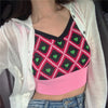 Cute Heart Knit Top Vest SD00009