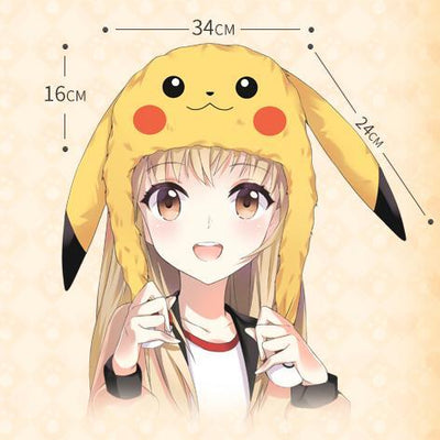 Pokemon Pikachu Ear Wiggle Hat Cap SD00339