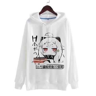 Kawaii Fleet Girls Collection KanColle Medicchu Northern Princess Long Sleeve Hooded Sweater SD01543