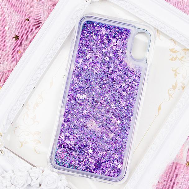 Sailor Moon Galaxy Liquid Glitter Stars Phone Case SD01819