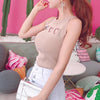 Korean Heart Holes Mesh Knitted Top SD01570