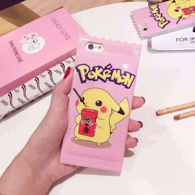 Pokemon Pink Pikachu iPhone Phone Case SD01381