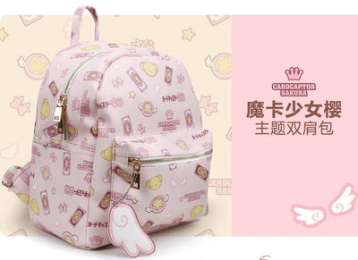 Japanese Anime Cardcaptor Sakura backpack shoulder bag schoolbag SD00661