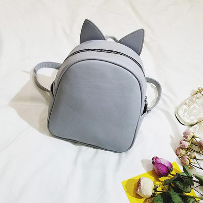 Japanese cute cat/bunny ears bat wings backpack SD00657