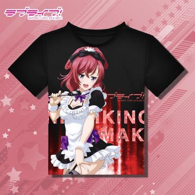Anime Love Live Printed Black T-Shirt SD02053