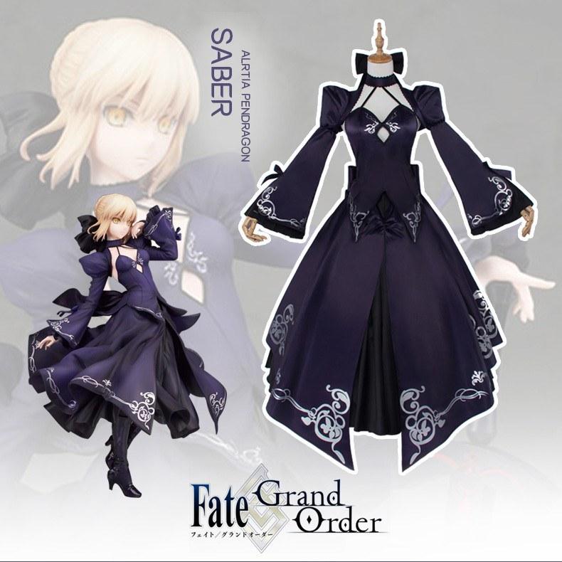 Fate Zero Saber Cosplay Costume SD01306