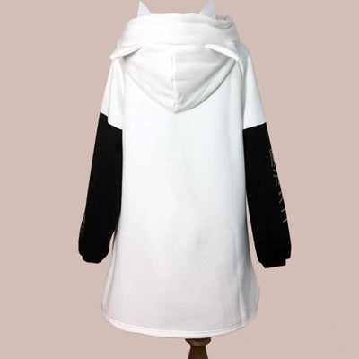 Mahoneko Cat Ears Hoodie Sweater Dress SD00371