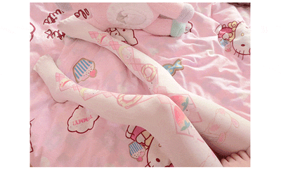 Kawaii Bunny Printed Tights SD00319