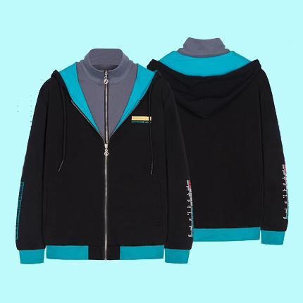 Vocaloid Hatsune Miku Winter Hoodie Zipper Sweater SD01256