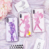 Sailor Moon Chibi Moon Saturn Usagi Liquid Glitter Stars Phone Case SD1821