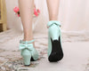 Japanese Lolita Strap Flower Bow Lace Shoes SD01945