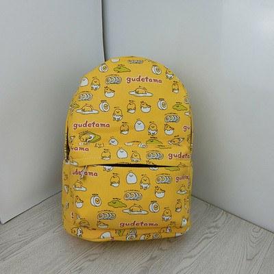 Japanese Lazy Egg Yolk lazy Gudetama backpack/schoolbag SD00899