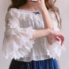 Japanese harajuku chiffon retro lace shirt top SD02469