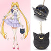 Sailor Moon Kawaii Luna Black/white Shoulder Bag SD00621