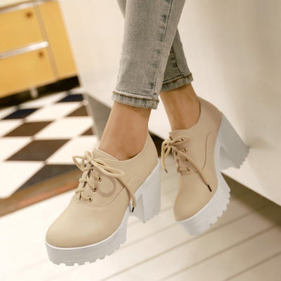 Casual Platform High-Heel Shoes SD00244