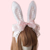 Elegant Bunny Bow Ears Headband SD00328