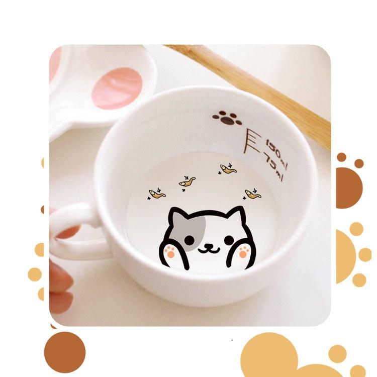 Kawaii Neko Atsume Kitty Cat Tea Cup SD01459