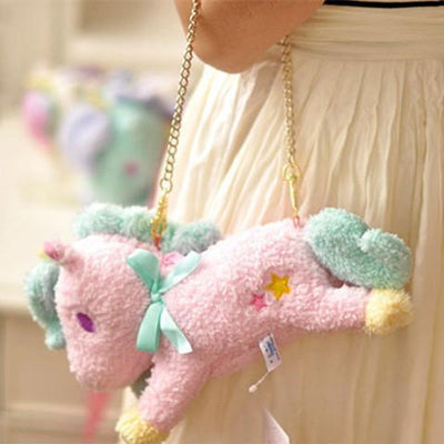 Japanese Harajuku Rainbow Unicorn Shoulder Bag SD02330