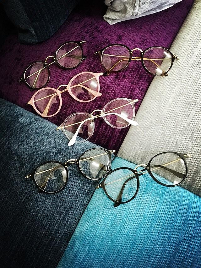 Cute Harajuku Color Frame Glasses SD01652