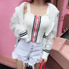 Korean Transparent Hoodie Zipper Jacket SD01515