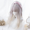 Light Purple Gradient Blond long Wig SD00183