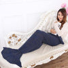 Mermaid Tail Wool Knitted Blanket SD00531