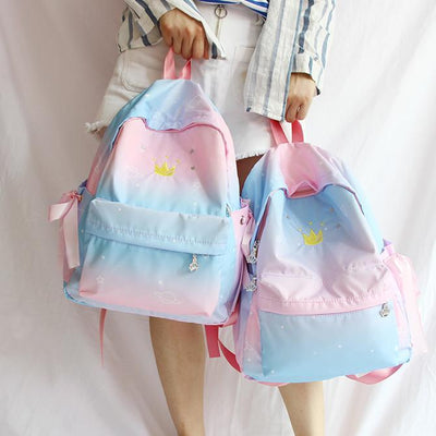 Pastel Planet Star Crown Backpack SD00347