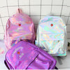 Japanese Harajuku Holo Holographic Iridescent Strawberry Milk Backpack SD01728